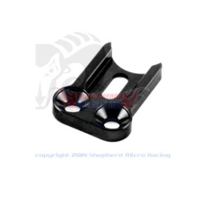 Shepherd 507313B Servo saver ackermann plate 8mm - black